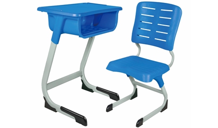 MR-0005单人课桌椅（厂家）